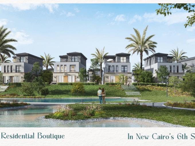 Apartment for sale in the Sixth Settlement with a luxurious design and an area of 260 sqm