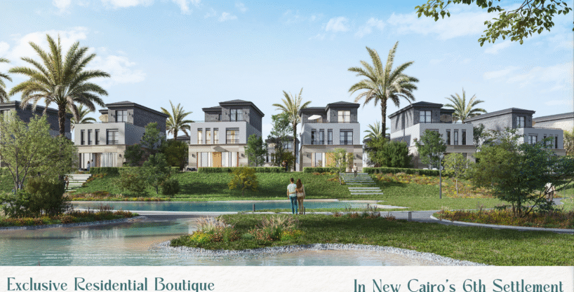 Apartment for sale in the Sixth Settlement with a luxurious design and an area of 260 sqm