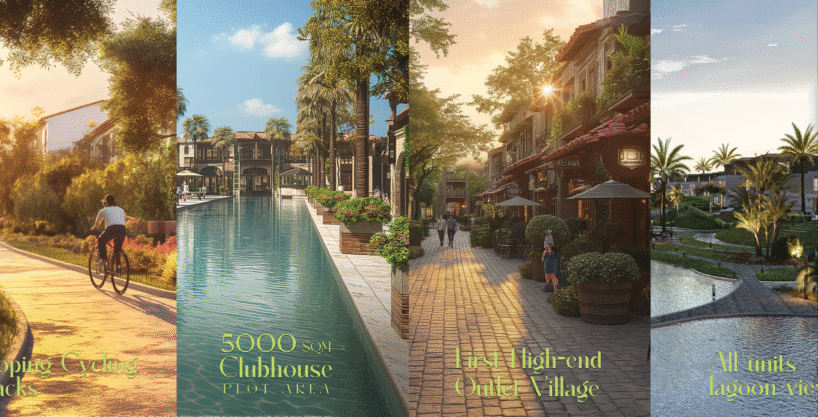Apartment for sale in the Sixth Settlement with a luxurious design and an area of 260 sqm