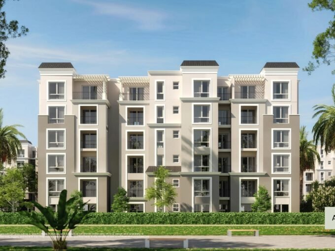 شقة في كمبوند سراي 101 متر | غرفتين | 1 حمام | استلام 2030 | الم تري بارك