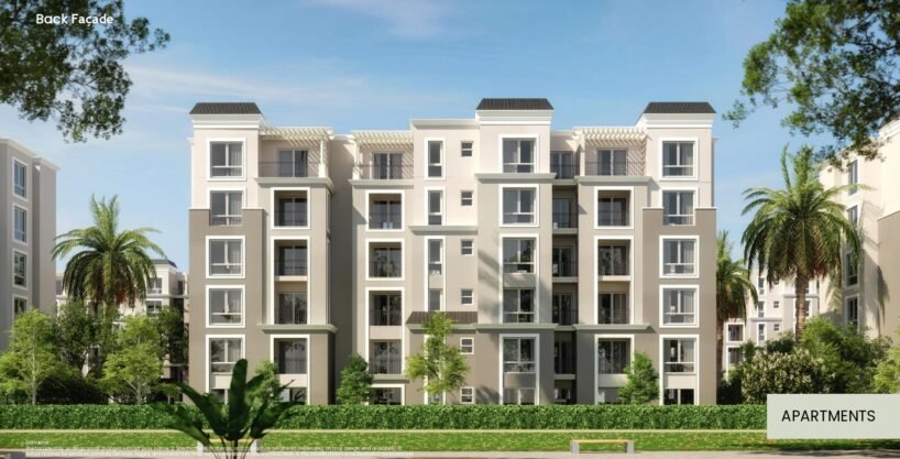 شقة في كمبوند سراي 101 متر | غرفتين | 1 حمام | استلام 2030 | الم تري بارك