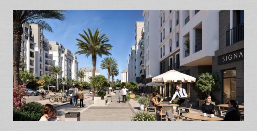 شقة في شقة في كمبوند هايد بارك التجمع بمساحة 60 متر | 1 غرفة – 1 حمام – استلام 2029